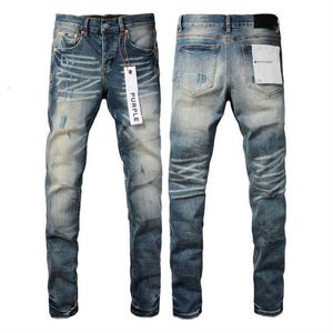 Lila märke jeans 2024 vårdesigner mens denim byxor mode byxor rak design retro streetwear casual sweatpants usa high street dvqy