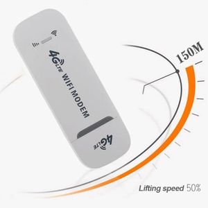 4G LTE Wireless USB Dongle WiFi Router 150Ms Portable Mobile Broadband Modem Stick SIM Card Network Adapter 240113