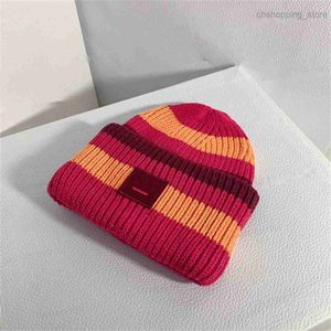 Beanie/Kafatası Kapakları Hat Tasarımcı Adam Beanie Kafatası Trucker Hat Caps AC Unisex Yüksek Kaliteli Klasik Kare Çift Katmanlı Yün Örme AAA