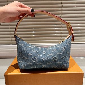 сцепление женские холмы Pochette Denim Hobo Hills Pochette Clutch Clutch Sceach Luxury L Вышивка Canvas Mini Designer