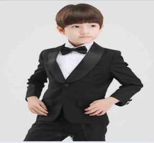 Boy039s Formal Wear shawl lapel kid complete designer handsome boy wedding suit boys attire custommade jacketpantstie a038997730