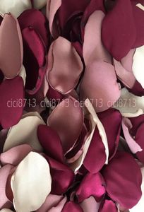 Extra Color Petals For Weddings Soft Flower Girl Rose Petal 100 pieces Lot9018463