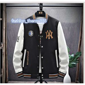 Jaqueta masculina 2024 primavera e outono nova moda tendência jaqueta solta esportes casual cardigan jaqueta marca de moda