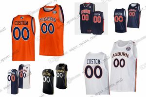 NCAA Custom S-6XLAuburn Tigers College Basketball Jerseys 4 Johni Broome 3 Tre Donaldson 0 K.D. Johnson 2 Jaylin Williams 1 Aden Holloway 10 Chad Baker-Mazara Chris Moore