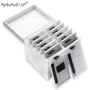 5/10 Layers Eyelash Storage Box 4 Colors Makeup Organizer Eyelash Glue Pallet Lashes Holder Grafting Eyelash Extension Tool 240113