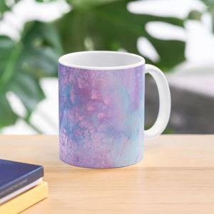 Kubki Aquarell - Baby Pink Coffee Mug Glass Cups Mate