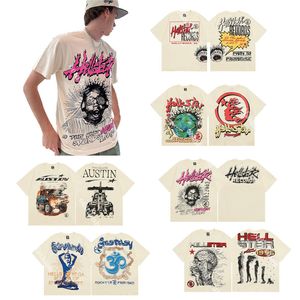 Sommer American Tide High Street Hip-Hop kreative lustige Buchstaben gedruckt DEPT alte Männer und Frauen lose Kurzarm-T-Shirt