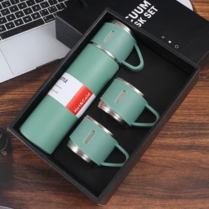 Tragbare 500 ml Wasser Thermos Metall Vakuum Tasse Edelstahl Vakuum Isolierte Wasser Flasche Kreative Für Heiße Getränke Kaltes Wasser