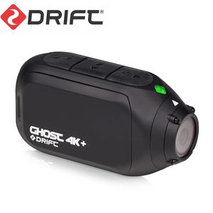 Kameror Drift Ghost 4K Plus Action Sports Camera Motorcykelcykelcykelmontering Hjälmkam med WiFi 4K HD -upplösning Extern MIC