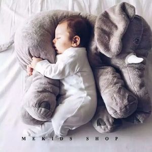 60 cm Super Large Cartoon Elephant Plush Toy Soft Kids Comfort Pillow för att följa Sleeping Doll Children's Day GI 240113
