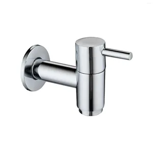 Bathroom Sink Faucets Copper Wall Mount Tap Classic Water Single Cold Faucet Mop Pool For Outdoor Laundry Room