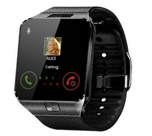 Professional Smart Watch 2G SIM TF Camera Waterproof Wrist Watch GSM Phone Largecapacity SMS för Android IOS8000973