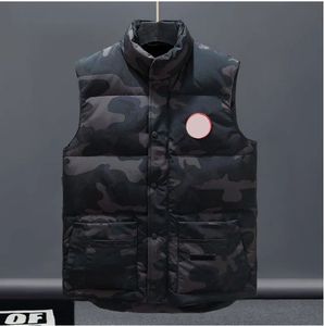 Mens Designer Red Label Down Vest giacche tascabili Parka cerniera manica lunga Distintivi uomo downs cappotti casual Capispalla Colore multiplo taglia s m l xl xxl