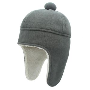 Connectyle Women's Girls Winter Style Skull Hat Soft Fleece Sherpa fodrad öronfluma Varma mössor med Pompom för julsäsong 240113