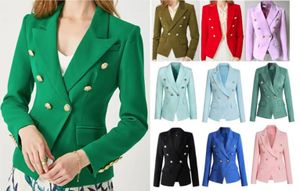 Womens Suits & Blazers Woman Office Suit Jacket Formal Outfit Pockets Sequins Animal Print Design Lady Outwear Plus Size S-XXL 22 Models For Options M138