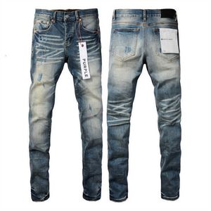 Lila märke jeans 2024 vårdesigner mens denim byxor mode byxor rak design retro streetwear casual sweatpants usa high street 9wdv