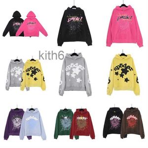 Designer Mens Spider Hoodie Calças Longas Moletom 555 Sp5der Hoodies Womens Hoody Pulôver Jumpers Manga Streetwear Moda Casual Algodão Young Thug