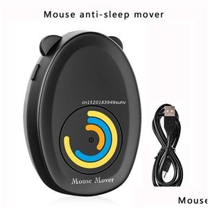 Tastiera Mouse Combo Accessori Simatore di movimento Jiggler Mover Simulazione driver con interruttore on/off Carica USB Drop Delivery Computer Ot2Bx