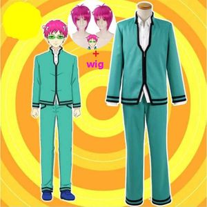 2019 neue Saiki Kusuo no Psi Nan The Disastrous Life K-Nan Uniform Halloween Cosplay Kostüm Schönes Kleid für süße Mädchen Sets Y228I