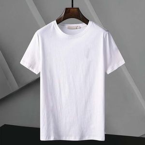 Mens T Shirt Tasarımcı Kadınlar Tshirts Tshirt İnce Fit Moda Gömlekleri Karşılaştırma Mektup Yuvarlak Boyun Erkekler İçin Siyah Beyaz Kısa Kollu