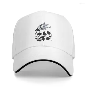 Ball Caps Punk Beetlejuice Sandworm Film Baseball Cap Men Women Adjustable Tim Horror Movie Dad Hat Sun Protection