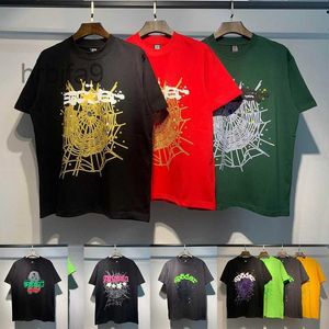 sp5der tシャツメンズレディースデザイナーシャツブラックピンク白い赤い緑のトップマンファッションカジュアルショーツスリーブ衣類0st88sfy8sfy 8sfy