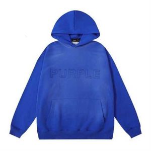 Purple Brand Hoody Designer Hoodies Women Men Purple-brand Coat Fashion Loose Streetwear Sweatshirts Tops Clothing High Street Hooded Pullover 2024 Spring Eqxn