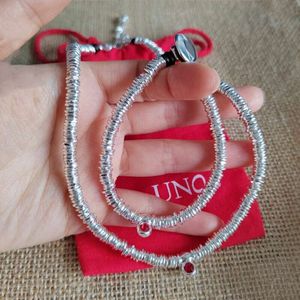 Designer Jewelry Luxury Necklace Fashion Brand Spain Unode50 Small Crystal Bead Bracelet Gift