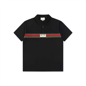 Projektant wysokiej jakości dobry biznes zwyczajna koszula Polo Designer Męska koszulka letnia koszulka High Street Trend koszulka top T-shirts-xxl