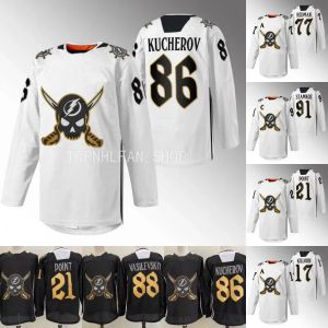 Custom Hockey Jersey Men Women Young Tampa''bay''lighing''nikita Kucherov 2023 Gasparilla Jersey Vasilevskiy Staos Sergachev Brayden Anthony Cirelli