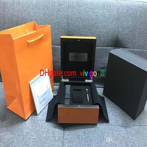 High Quality Factory Supplier Whole Mens For PAM Watch Box Wooden Inner Outer man's Watches Boxes Papers Wristwatch211M