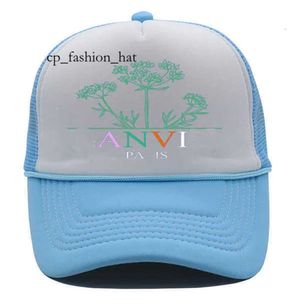 Lanvins Ball Caps Trucker Hat Amerikan Kamyon Kamyon Kapağı Mektup Baskı Ekranı Nefes Alabilir Kavisli Lanvins Beyzbol Kapağı Unisex Beyaz Moda Marka Galerisi Bölüm Şapkası 8847