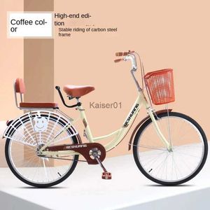 Fahrräder Koreanisches Stadtfahrrad 22 Zoll 24 Zoll Erwachsener Student Damenfahrrad Princess Style Fahrrad