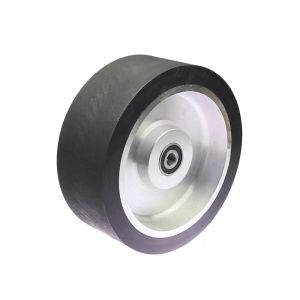 wholesale Belt Grinder Wheel Replacement Parts Drive Idle Contact Rubber Wheel ZZ