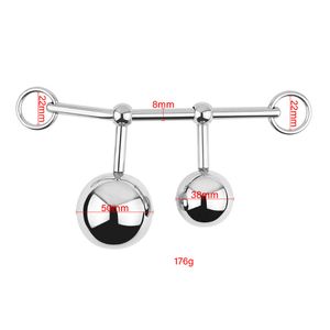 Female Anal and Vagina Ball Double Plug Anal Hook Sex Toy For Women Locking Chastity Belt Drop Shipping