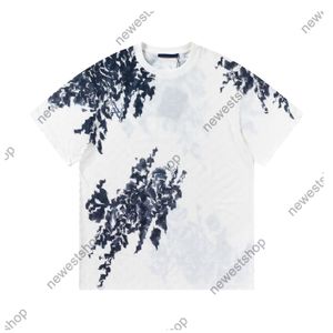 Ture rozmiar Europe Mens T Shirty 24ss Men Designer TEE Letna litera drukowania krótkiego rękawu Ogabersia T-koszul