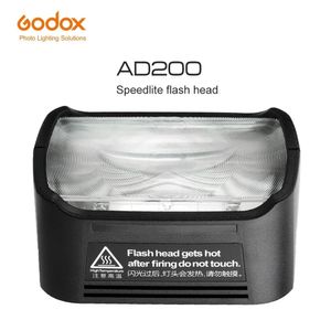Fotocamere Godox H200 Speedlite Flash Head per Ad200 Pocket Flash con un numero guida di 52 a Iso 100