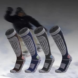 Socks Merino Wool Ski Socks Winter Sports Snowboard Cycling Hiking Skiing Stockings Men Women Knee High Thermal Sock