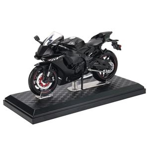 CCA 1 12 YZF-R1 Lega di Motocross con licenza Modello di moto Giocattolo Collezione di auto Regalo Produzione pressofusione statica 240113