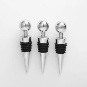 1 st Silikonflaskstoppare Vinlagring Twist Cap Plug återanvändbar Vakuum Försluten flaskkapp Champagne Stopper Vingåvor Bar Tools 240113