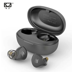 Hörlurar KZ S1 S1D TWS Bluetooth 5.0 EARPHONES HYBRID Dynamiska öronsnäckor Touch Control Noise Refering Sport Running headset KZ S2 Z1 Pro