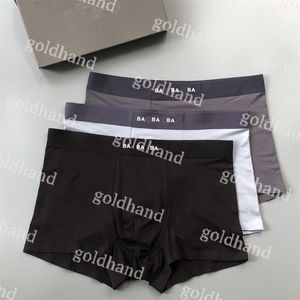 Moda erkek iç çamaşırı külot tasarımcı spor boksörler seksi erkekler brifing mektup basılı underpant