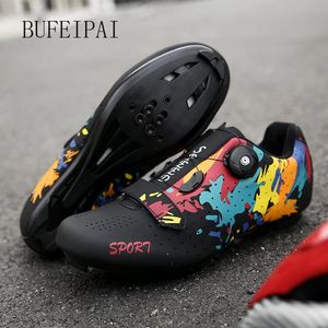 أحذية 2020 أحذية ركوب الدراجات رجال SPD الرياضة الدراجة أحذية رياضية Hombre Mountain Road Shoes Sapatilha ciclismos triathlon