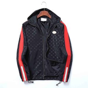 Chaqueta para hombre, prendas de vestir de marca de lujo, cortavientos, ropa con cremallera, chaquetas, abrigo, ropa deportiva exterior, talla M-XXXL, 2024