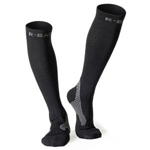 SOWKS Marka Erkek Kadınlar Gece Yansıtıcı çoraplar Sıkıştırma Stoklama Desteği Bisiklete binmek için Bosiery Antislip Bacak Muhafızları