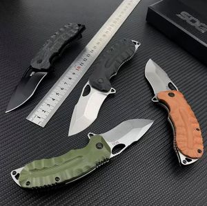 S.O.G Kiku XR LTE Folding Knife CTS XHP Blade Linen Micarta uchwyt na zewnątrz noże kempingowe narzędzie EDC