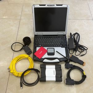 versione più recente per modalità esperto lettore di codici BMW 1000 GB HDD SSD d4.45 + per BMW icom next + cf-31 Laptop pronto per l'uso