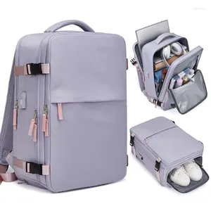 Borse da scuola Zaino da viaggio da donna Aeroplano Bagagli multifunzione di grande capacità Zaini per notebook casual da donna leggeri e impermeabili