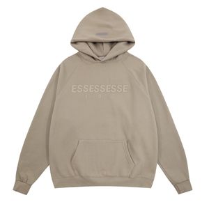 Men's spring and autumn classic popular hoodie famous designer letter print solid color comfort