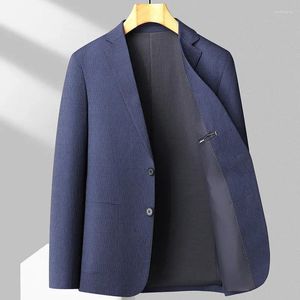 Garnitury męskie 2024 wiosna i jesień wysokiej jakości garnitur modowy z biznesową bankietową wersją Koreańską wersję Slim-Fit Blazer Slim Fit M-4xl